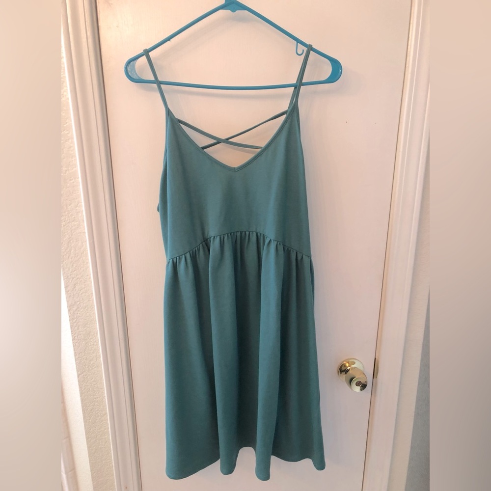Green dress